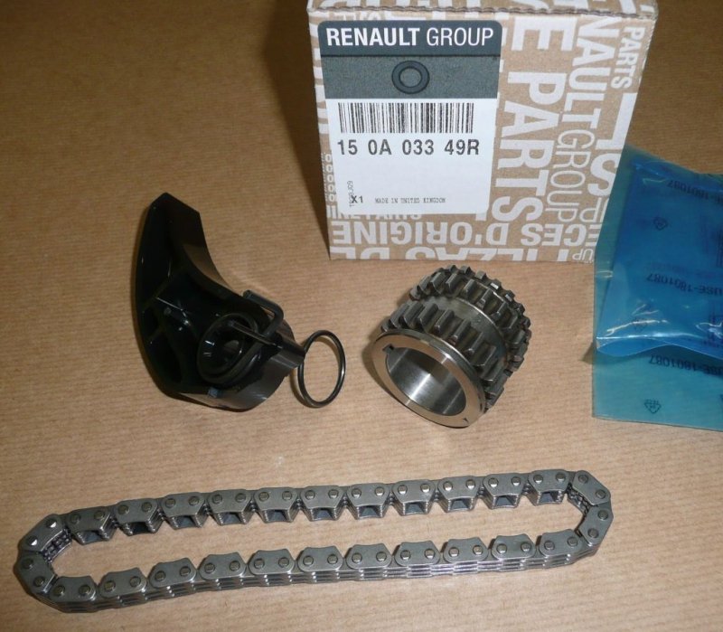 Chaîne de pompe à huile Renault Master III 2.3DCI, 150A06727R, 