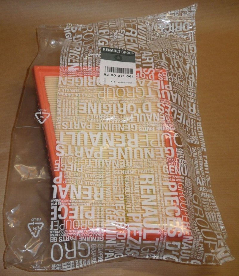 Original  Filtre à air Renault Mégane II, Renault Scénic II , 8200371661