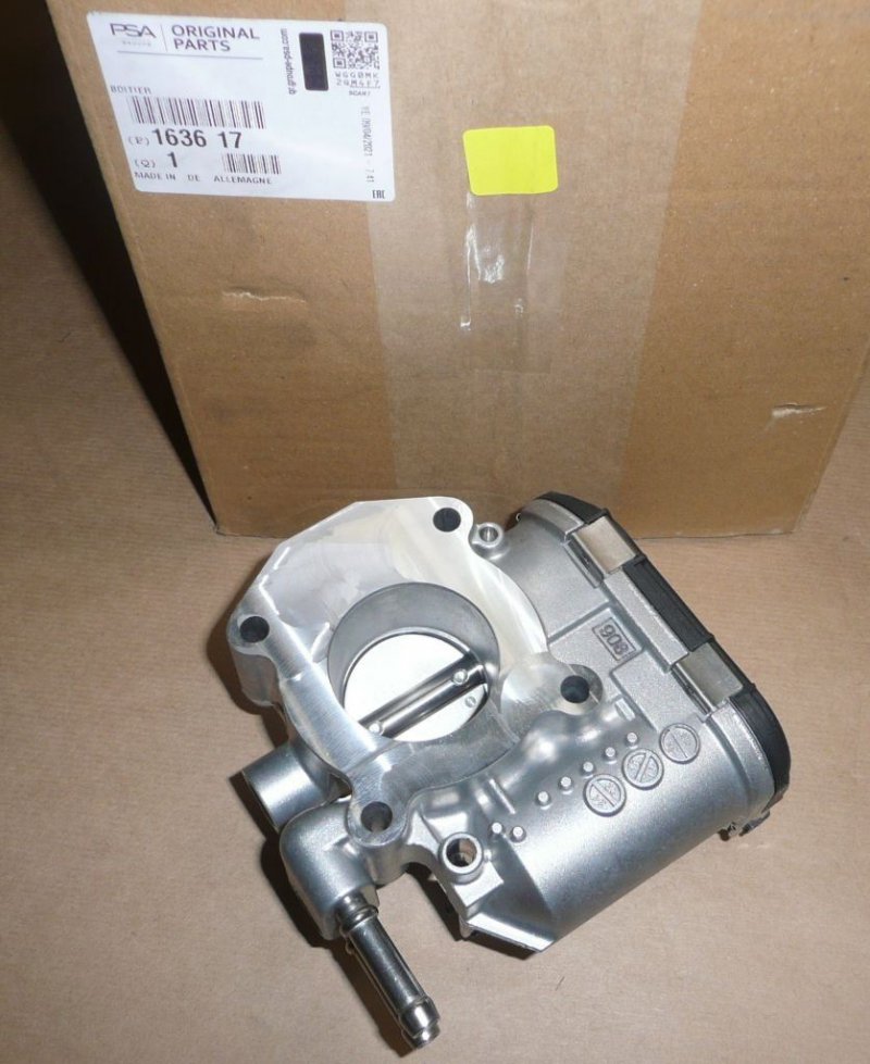 Corps de papillon Citroën C1, Peugeot 107 1.0 VTI, 1636.17, 163617