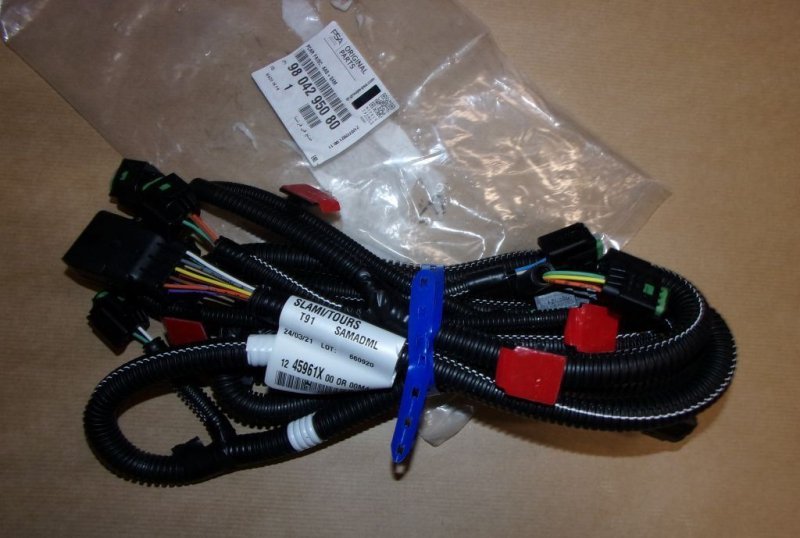 Faisceau de câbles du capteur de stationnement Peugeot 208, 9804295080, 9804295080, 