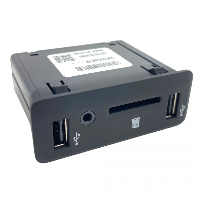OE d’origine entrées 2x usb sd aux Renault Talisman Espace V , 280236887R
