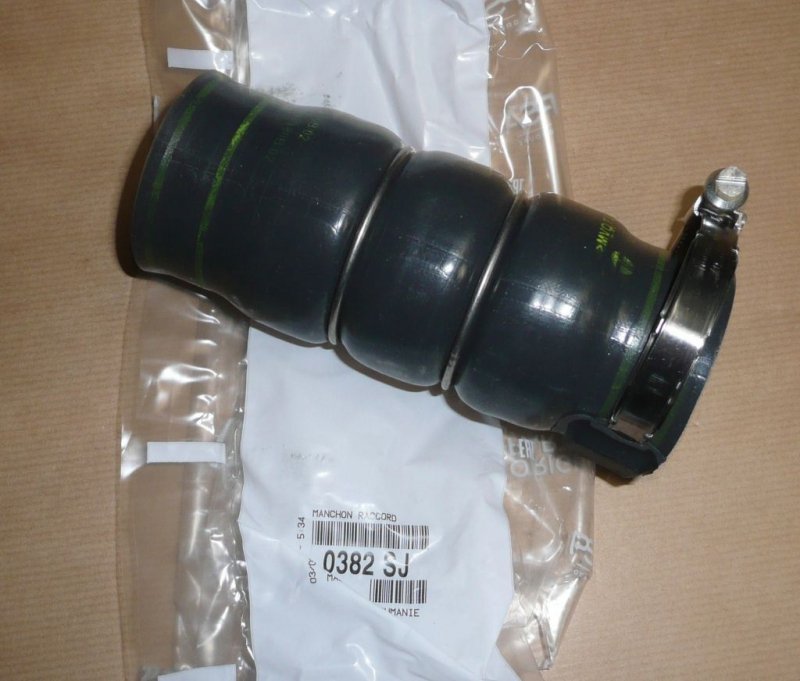 Conduit de décompression Citroën Jumpy III 1.6 HDI, 0382.SJ, 0382SJ