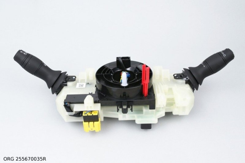 Commutateur de colonne de direction d'origine avec phares antibrouillard Renault Master III, 2556700Q0G, 255670035R