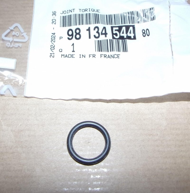 Joint torique du tuyau d'huile Citroën C4 III 1.5 BlueHDi, 9813454480, 9813454480,