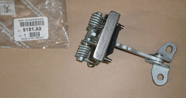 original butée de porte retenue de porte sangle de retenue de porte avant r=l Citroën Xsara II, 9181A9, 9181.A9