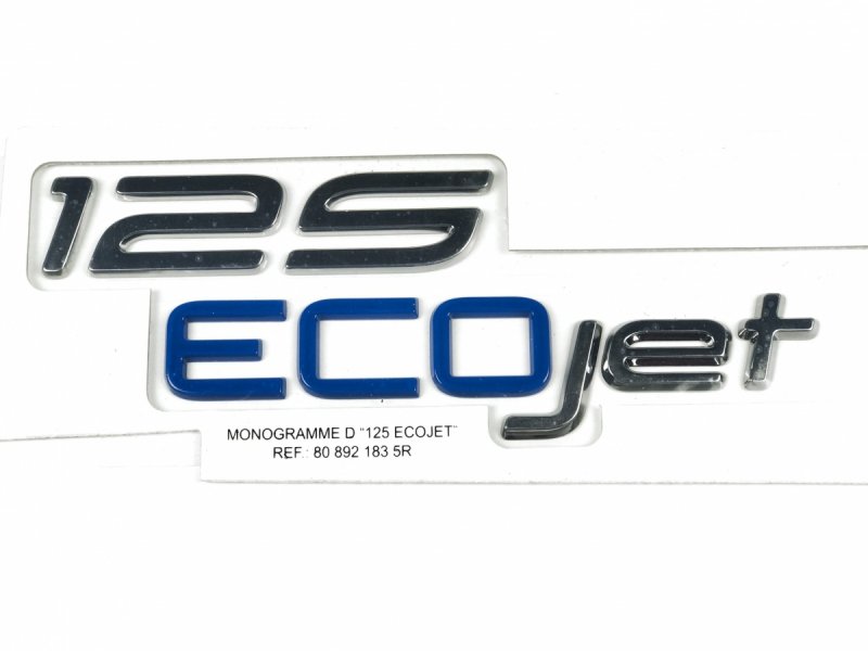 Original  Emblème 125 eco jet (d) Fiat talento , 808921835R