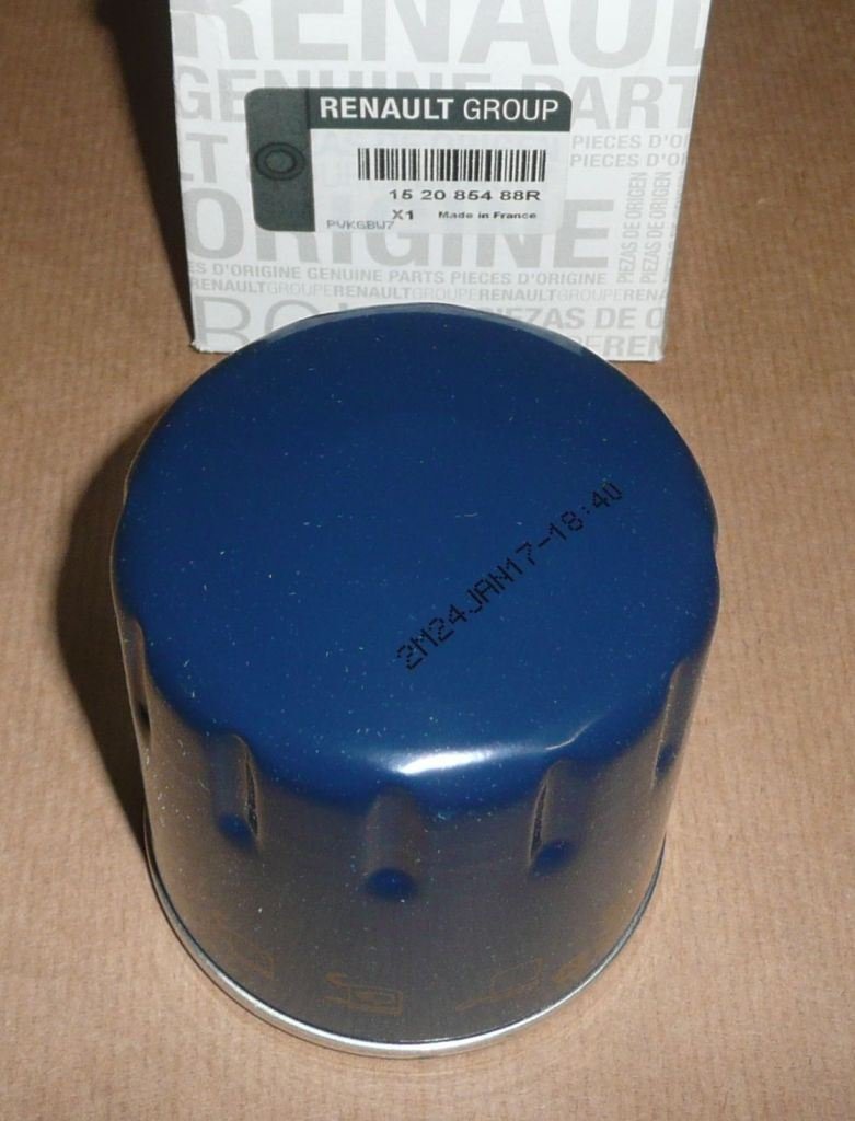 Filtre à huile Renault Megane III, Kadjar 1.5DCI, 152085488R, 