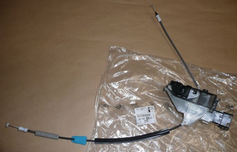 Serrure de porte Citroën Berlingo, Peugeot Partner droite, 9816343380, 9816343380, 