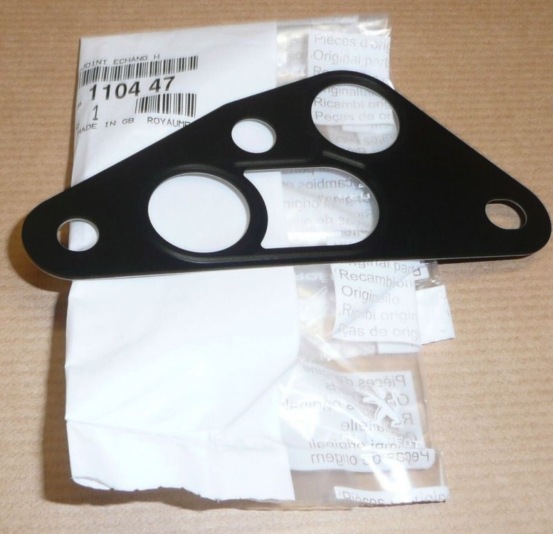 Joint de radiateur d'huile Citroën Jumper III, 1104.47, 110447