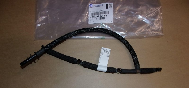 Conduite de carburant Peugeot 208, 308, Traveler, 9824723180, 9824723180, 