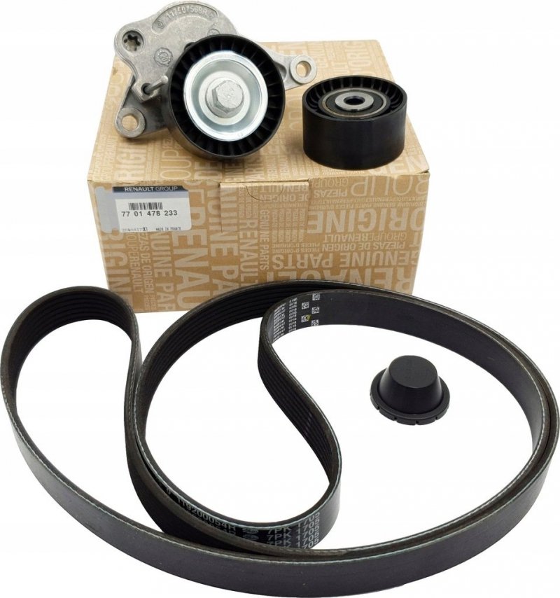 Courroie trapézoïdale à nervures 7PK1705 pour Renault Grand Scenic 2.0 dci, 7701478233, 11720-00Q1C, 1172000Q1C, 11720-00Q1P, 1172000Q1P, 7701476644, 7701478233, 7884-21278, 788421278, 7PK1705, T36380, T38311, 5414465073663, 2770342334