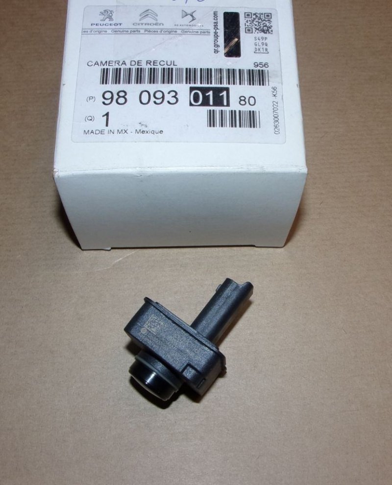 Caméra de recul Citroën C3, Peugeot 301, Peugeot Expert IV, 9809301180, 9809301180,