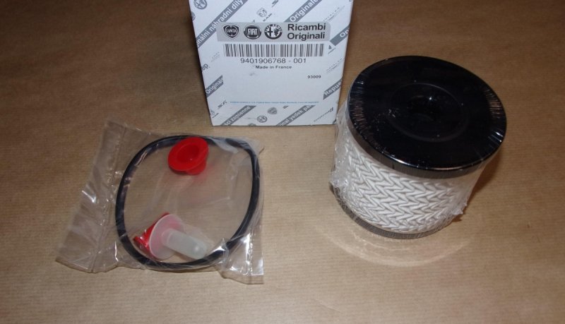 Original  Filtre à carburant Citroën C4, C5, C8, Xsara II, Peugeot 206, 307 Citroën Xsara Picasso, Berlingo, Jumpy, Evasion, Peugeot 406, 607, 806, 807, Expert, Partner 2.0/2.2HDI cartouche , 9401906768