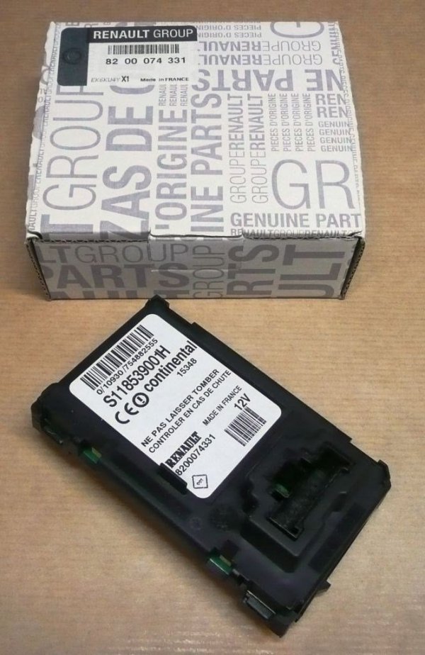 Lecteur de carte d'origine pour Renault Megane II Clio III, 8200074331