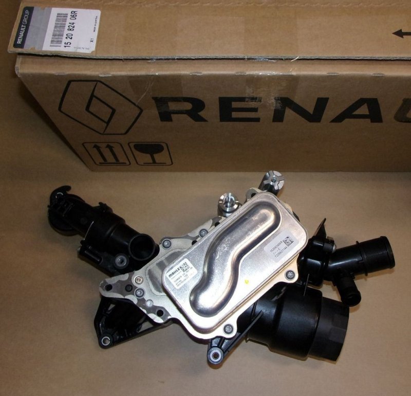 Carter de filtre + radiateur d'huile Renault Megane IV, 152082406R, 