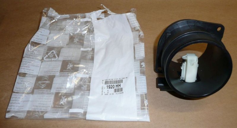 Capteur de masse d'air Citroën Jumpy III, Peugeot 407 2.0 HDI, 1920.HH, 1920HH