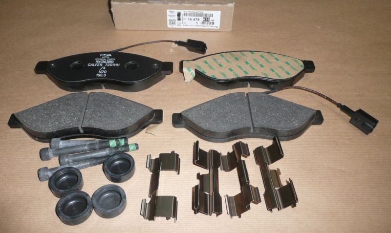 Original  Plaquettes de frein Citroën Jumper III 06|} avant Peugeot Boxer III 2.2/3.0 HDI système de freinage Bosch ,  1647863880