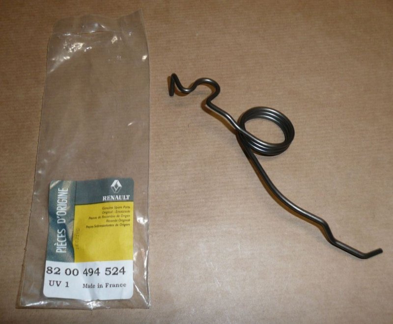 Original  Ressort de pédale d'embrayage Renault Laguna II , 8200494524