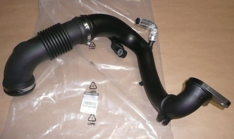 Tuyau turbo d'origine Renault Master III, 165763705R, 1655600Q1B