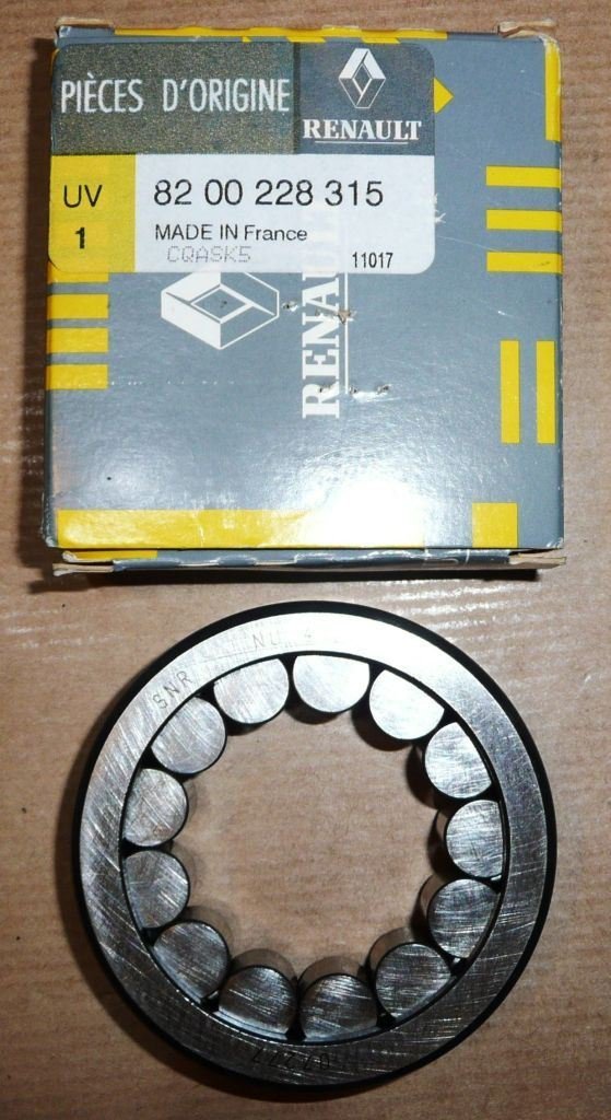 Original  Roulement de boîte de vitesses Renault ND0 , 8200228315