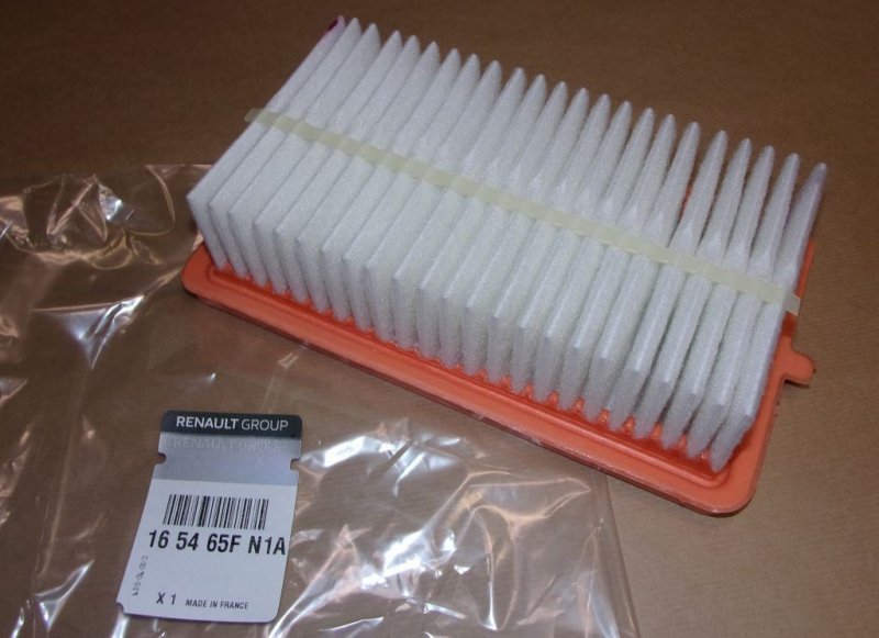 Filtre à air Renault Megane IV, Renault Clio V, 165465FN1A, 