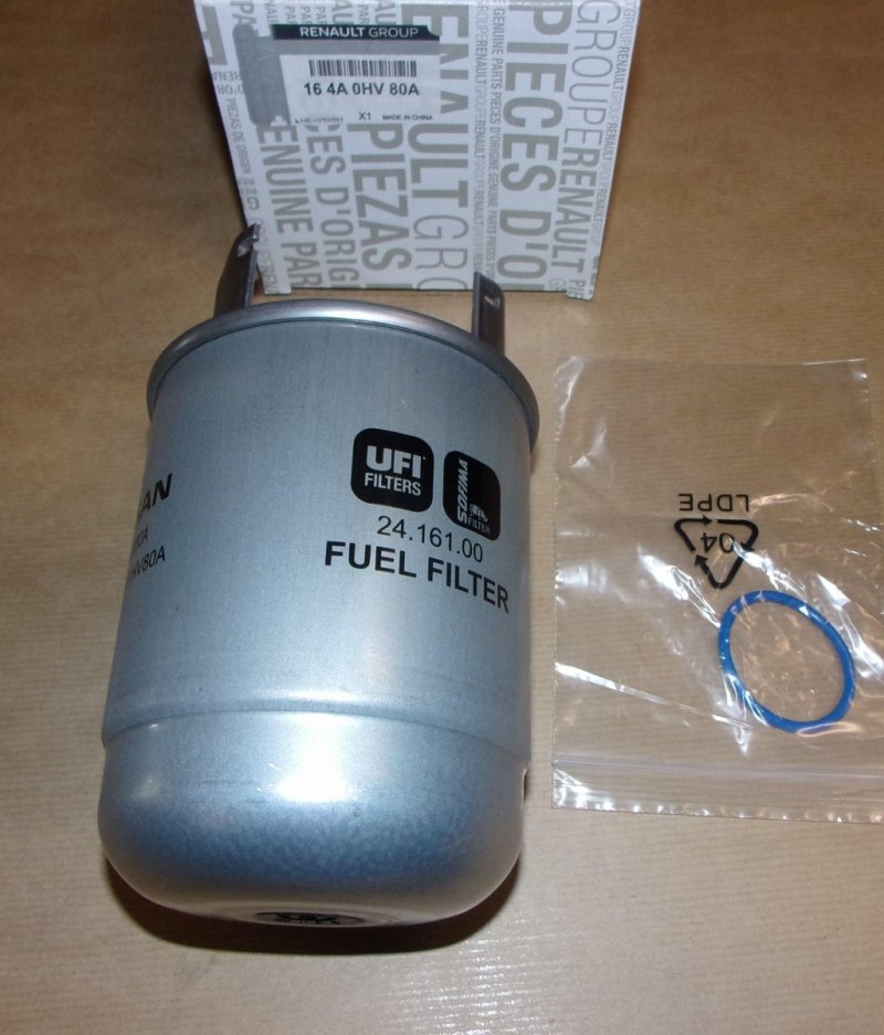 Filtre à carburant Renault Kadjar 1.5 Blue dCi, 164A0HV80A, 