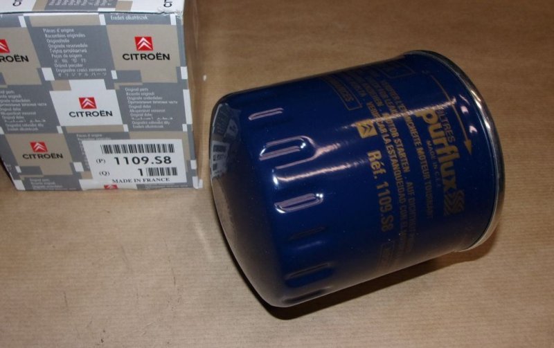 Filtre à huile Peugeot Boxer, 605 2.5TD/3.0I, 1109.S8, 1109S8