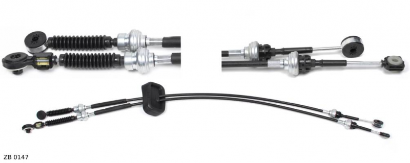 Câble de commande de boîte de vitesses manuelle Pour Renault Trafic, Opel Vivaro , 4432979, 7701477671