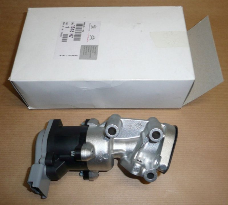 Soupape EGR Citroen C5, C6 Peugeot 407, 607 2.7 HDI, 1618.N7, 1618N7
