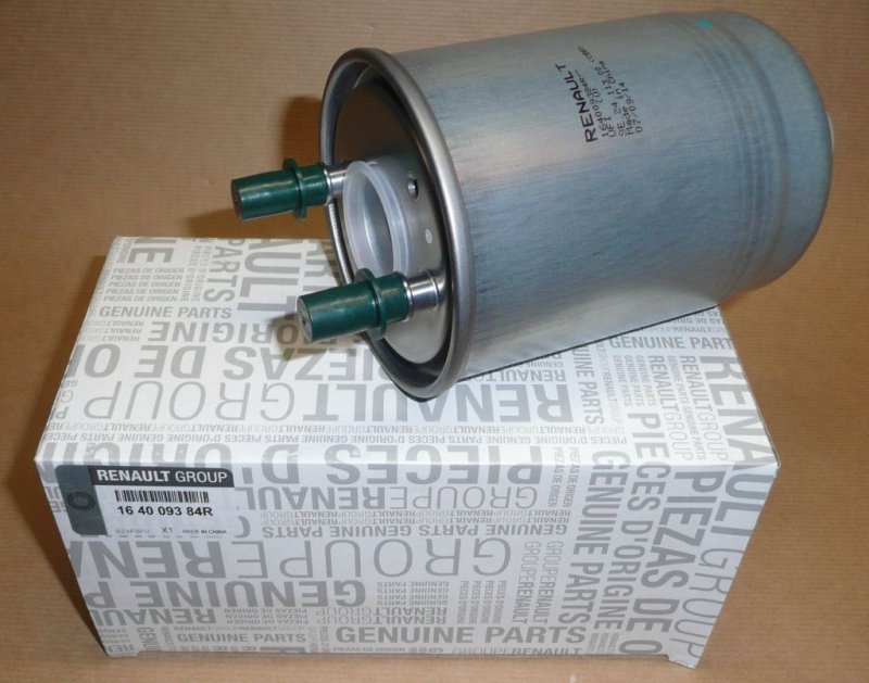 Filtre à carburant Renault Megane, Scenic III, Fluence, 164009384R, 