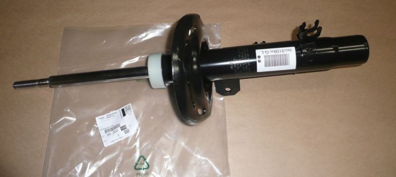 Amortisseur Peugeot 208 avant gauche, 9820310980, 9820310980, 