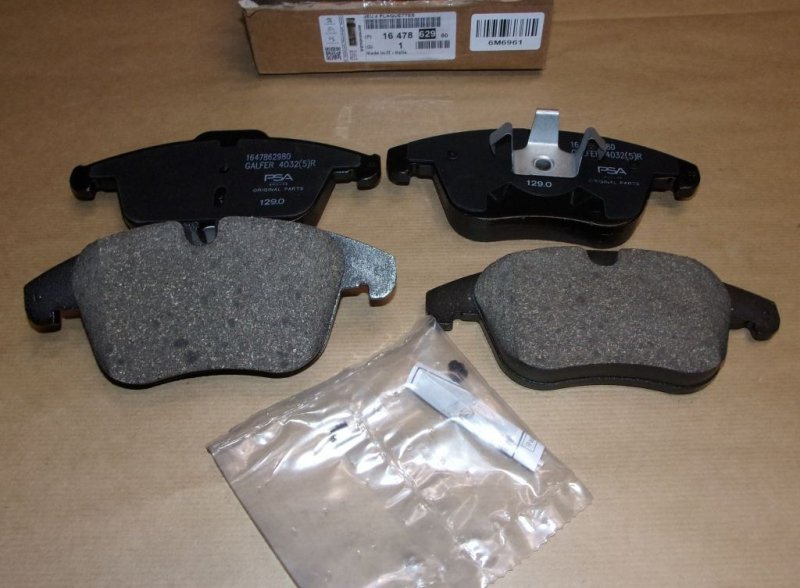 Original  Plaquettes de frein Citroën C5 III 1.6 VTi/THP 08|} avant système de freinage ATE 1.8/2.0/1.6/2.0 HDi ,  1647862980