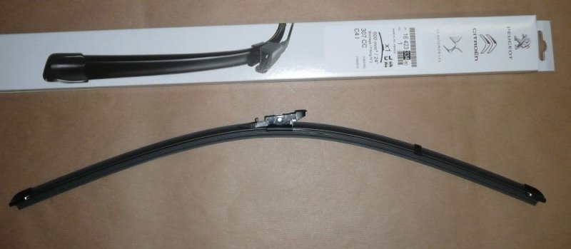 Original  Balai d'essuie-glace Citroën C4 plat droit 600 mm ,  1642333480