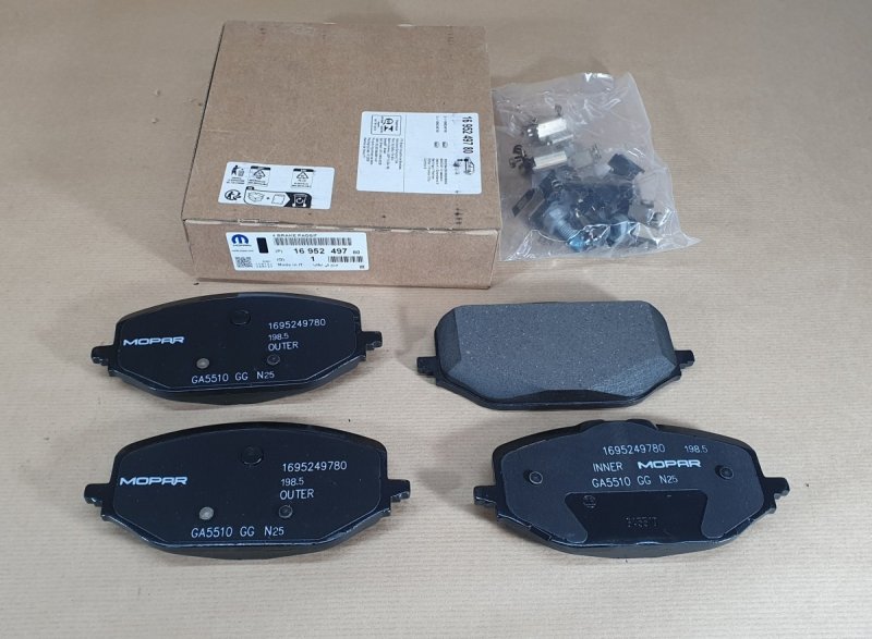 Plaquettes de frein avant d'origine Citroën C5 Aircross II  ,1695249780