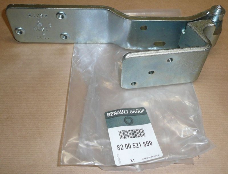 Original  Charnière de porte arrière Renault Master II inférieure gauche 180 degrés , 8200521899