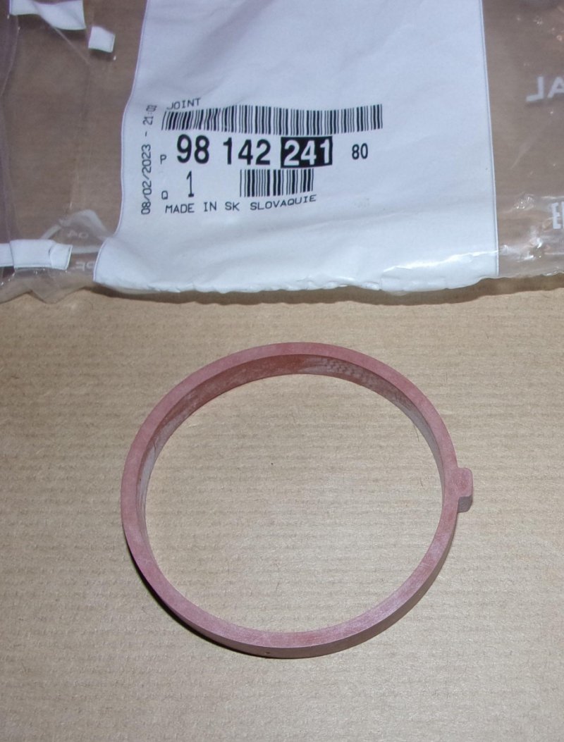 Joint de corps de papillon Peugeot 5008 II, 9814224180, 9814224180,