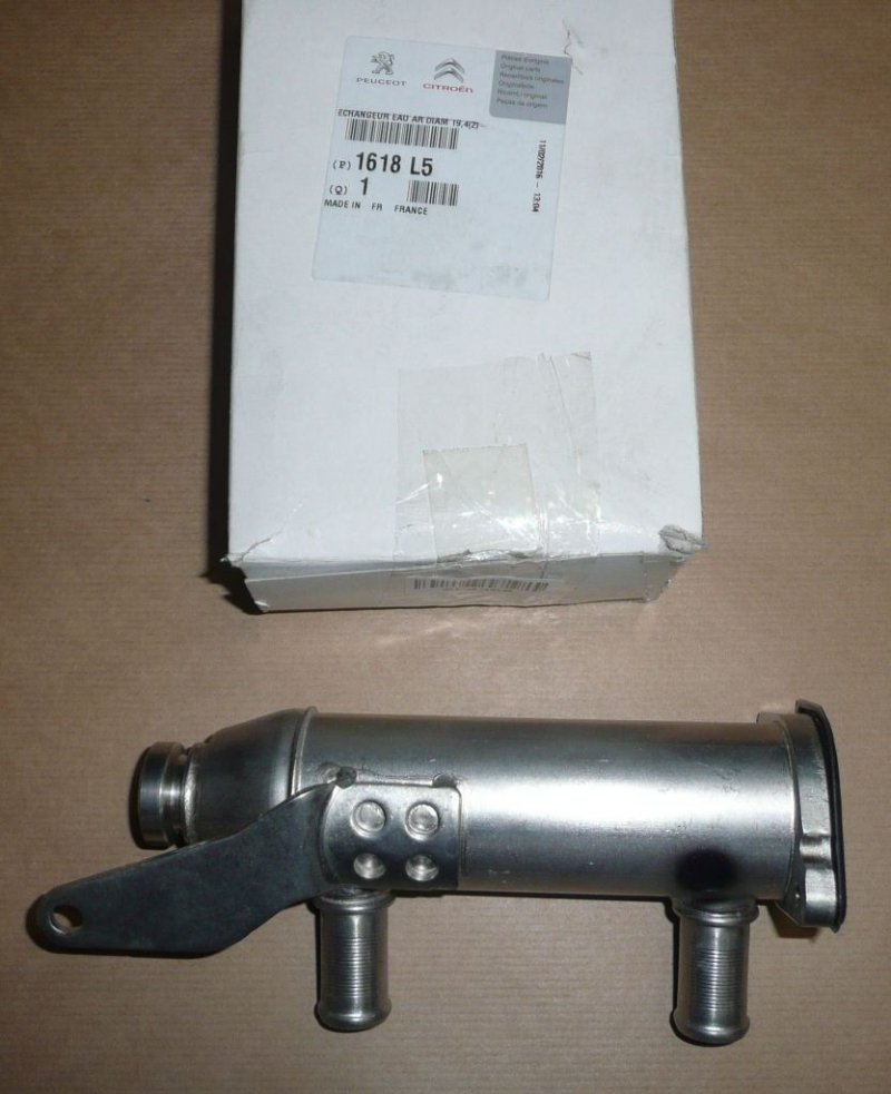 Échangeur Citroën C5 III, Citroën C6 2.7HDI, 1618.L5, 1618L5