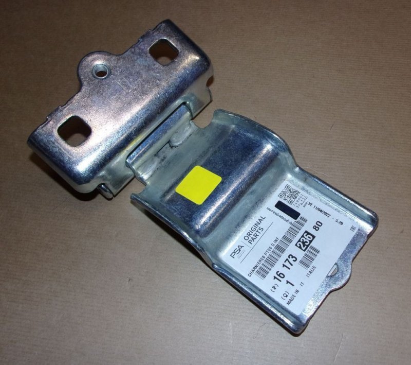 Charnière de porte Citroën Jumper III, Peugeot Boxer III arrière bas gauche/porte=180 degrés angle d'ouverture  ,  1617323680