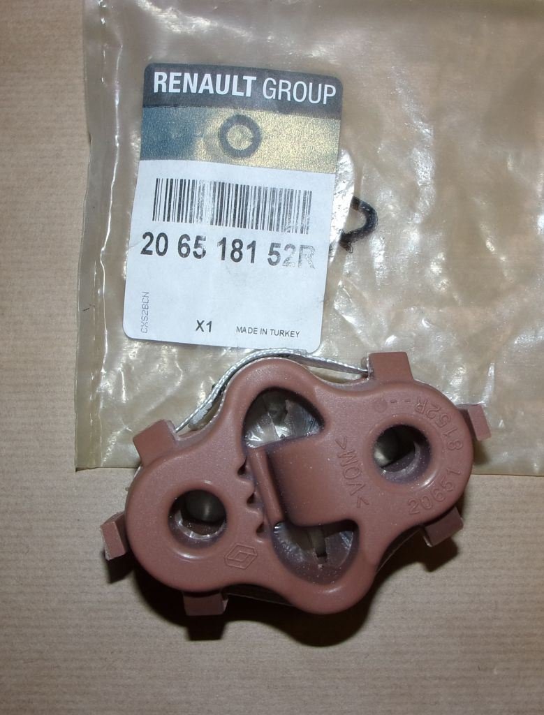 Support de silencieux Renault Kangoo II, Clio III, 206518152R, 