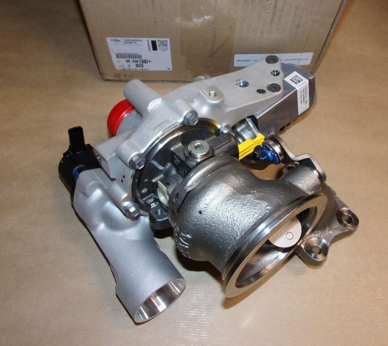 Turbocompresseur Citroën C3, Peugeot 208, 308 1.2THP, 9836081180, 9836081180, 