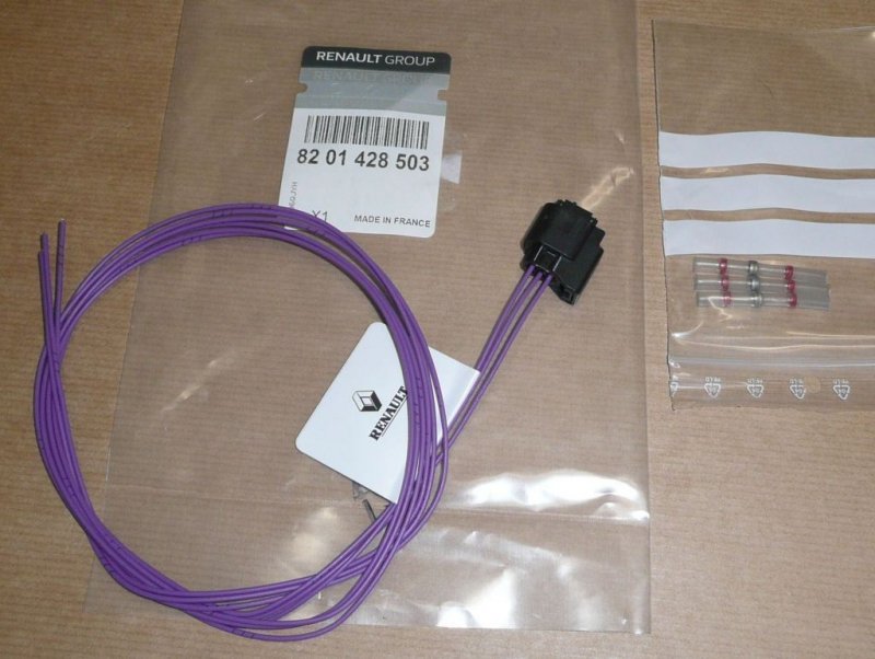 Original  Faisceau de capteur de pression des gaz d'échappement Renault Kangoo II , 8201428503