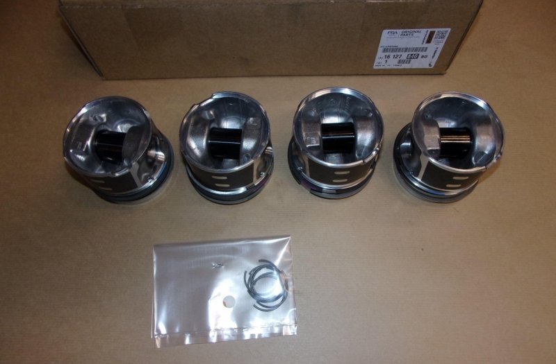 Piston Citroën Jumpy IV 1.6BlueHDI ensemble de 4 pièces  ,  1612784080