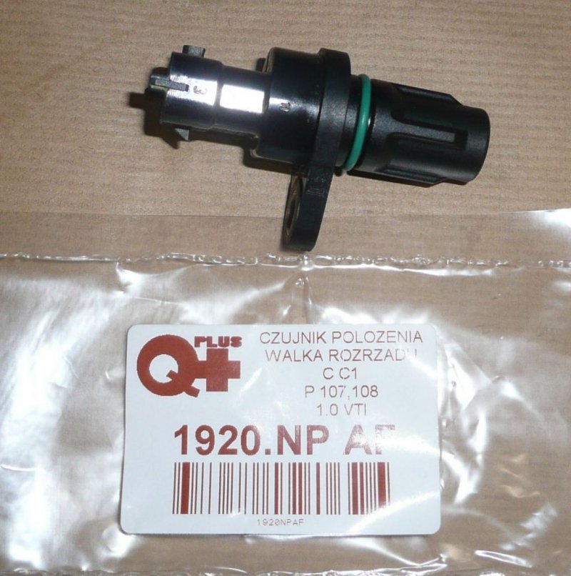 Capteur de position d'arbre à cames Citroën C1, Peugeot 107 1.0 VTI, 1920.NP, 1920NP