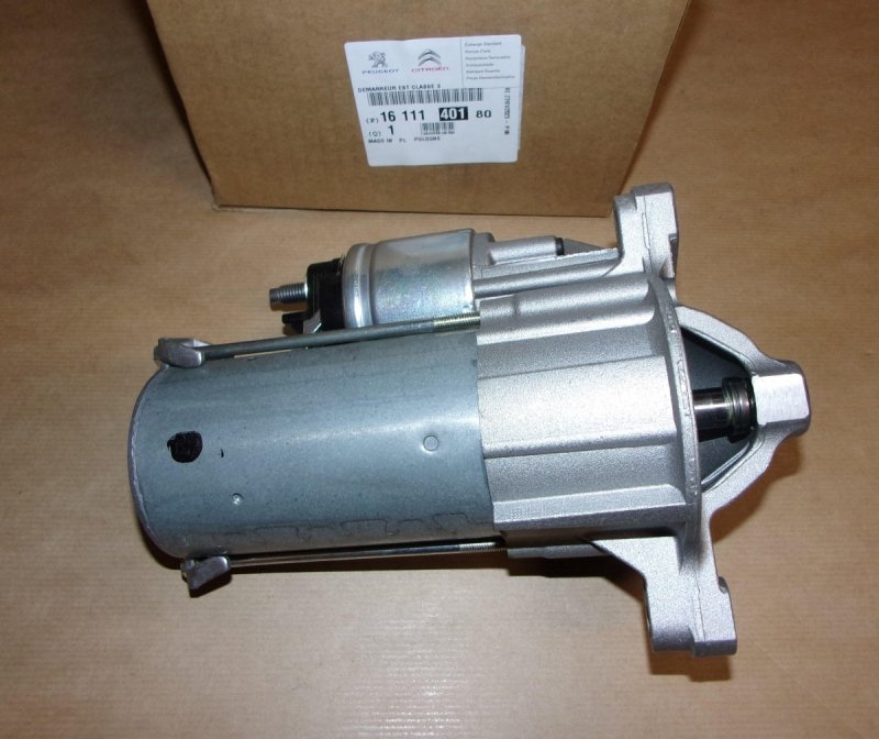 Démarreur PEUGEOT 2008 1.6HDI RÉGÉNÉRÉ ,  1611140180