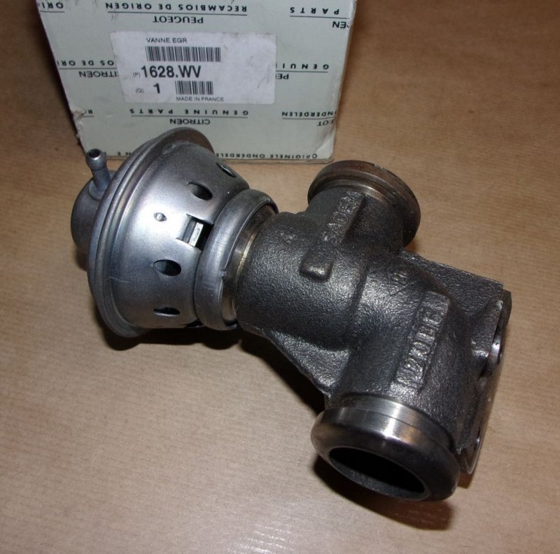 Soupape EGR Citroën Jumper II, Peugeot Boxer II, 1628.WV, 1628WV