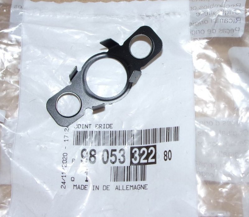 Joint de turbocompresseur Citroën C4 Picasso II, 9805332280, 9805332280, 