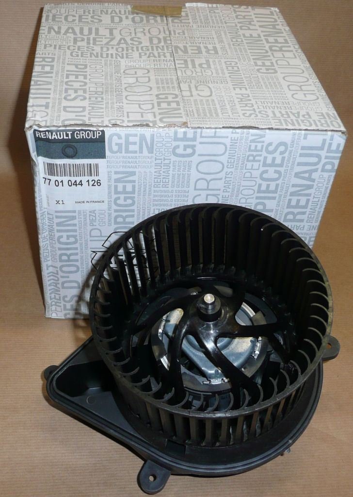 Original  Souffleur de chauffage Renault Master II 2.5d, 2.8dti sans climatisation ,  7701044126