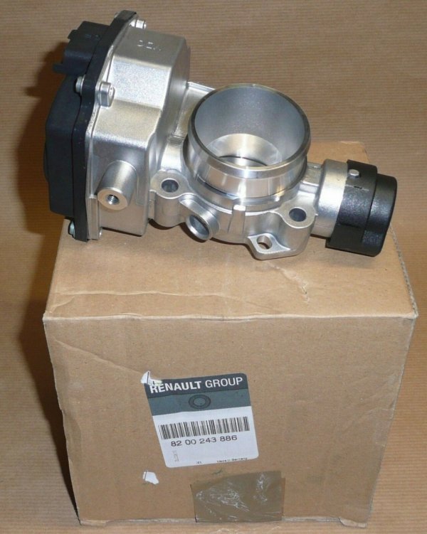 ORIGINAL Renault papillon de gaz boîtier de papillon Laguna II Espace IV 2.0 16V TURBO, 8200243886, 8200287157, 8200243886