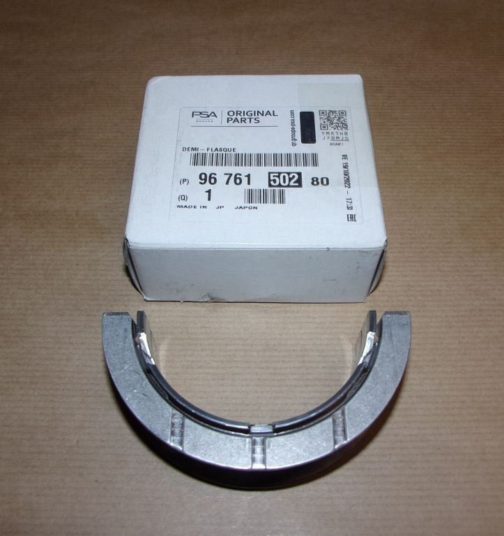 Coussin de vilebrequin Citroën Jumper III 2.2 HDI, 9676150280, 9676150280,