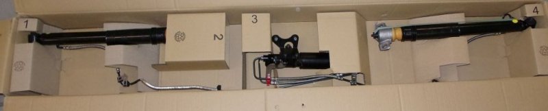 Original PEUGEOT 3008 VERINS AMORTISSEURS HYDRAULIQUES Arriere Set 9808775680